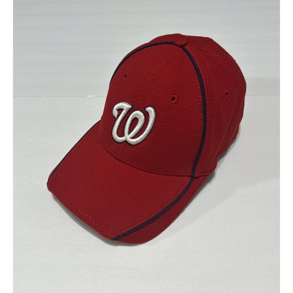 Washington Nationals New Era Hat Adult Medium/Large Red 7 1/2 MLB Baseball Cap